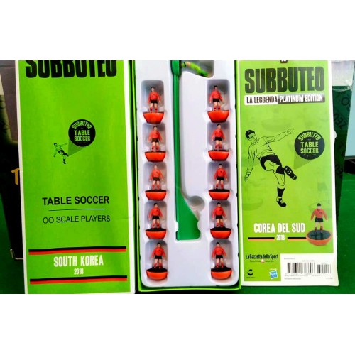 Subbuteo La Leggenda Platinum edition South Korea 2018 Heavyweight team 